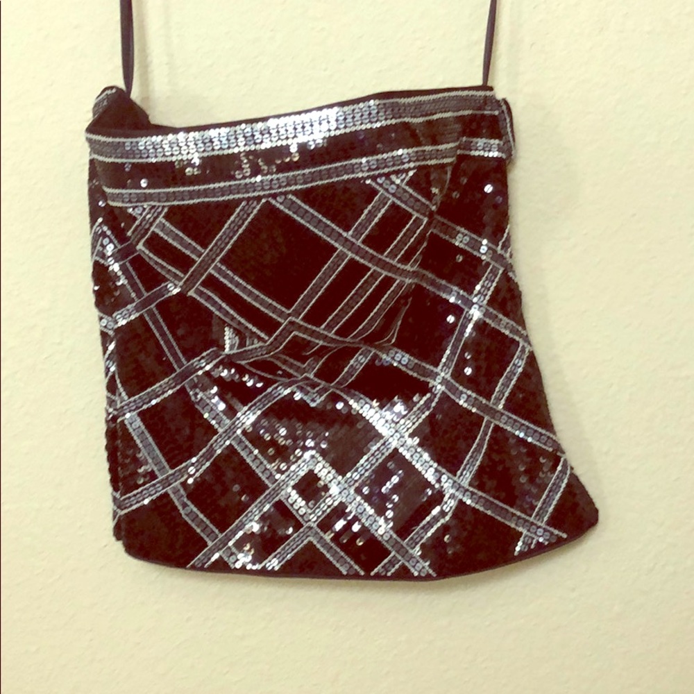 White House Black Market sequin top